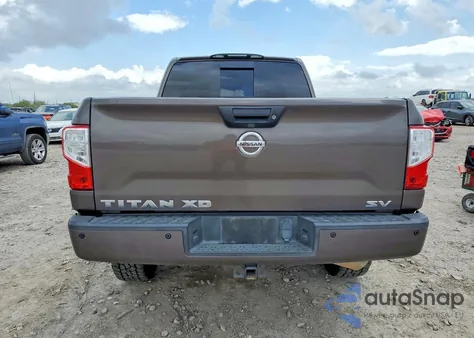 2017 Nissan Titan Xd S z USA, uszkodzony, nr VIN 1N6BA1F27HN510765